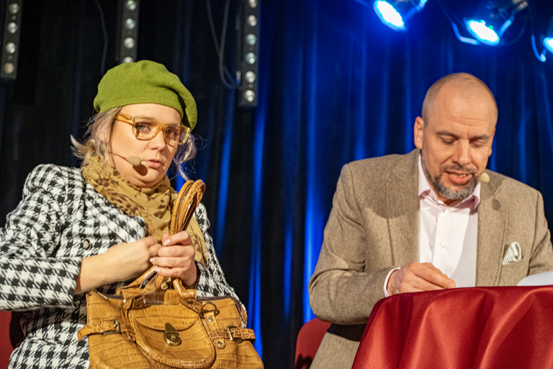 Kabaret Czesuaf wystąpił w Miękini