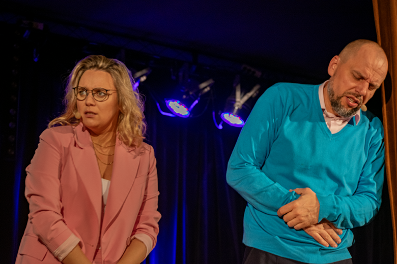 Kabaret Czesuaf wystąpił w Miękini