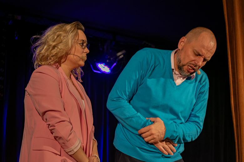 Kabaret Czesuaf wystąpił w Miękini