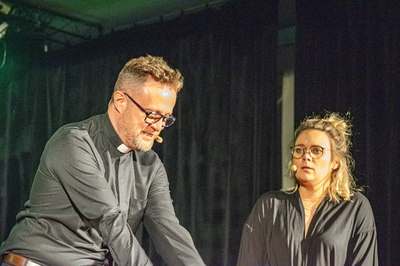 Kabaret Czesuaf wystąpił w Miękini