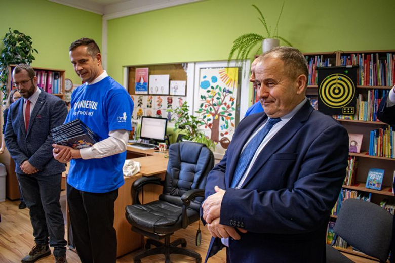 Wolontariusze Intela w Miękini