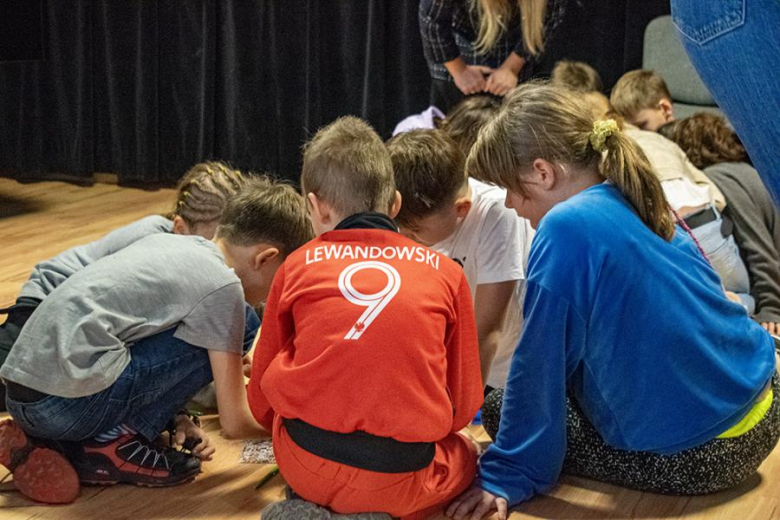 Wolontariusze Intela w Miękini