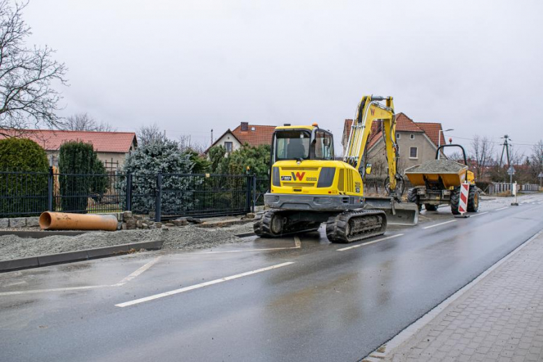 W Wilkszynie powstaje nowy peron autobusowy