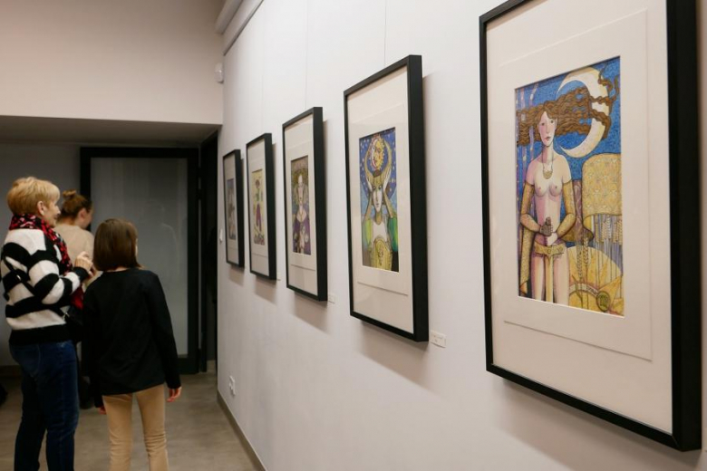 Wernisaż wystawy w Powiatowym Centrum Kultury Alternatywnej