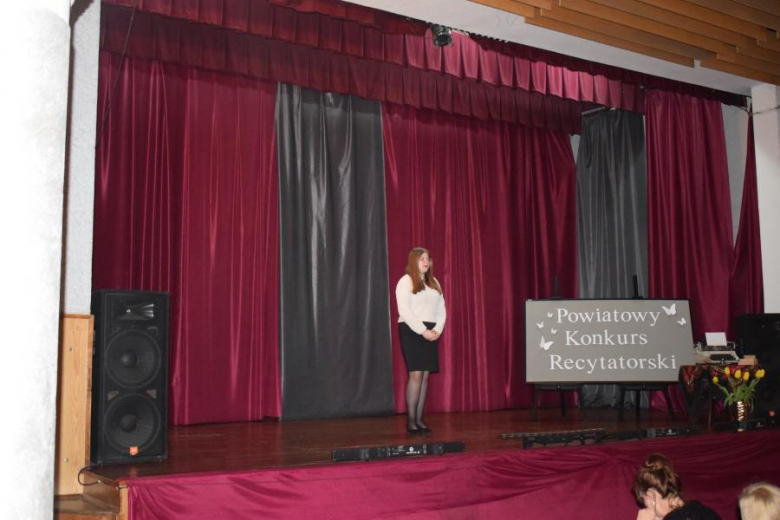 Powiatowy Konkurs Recytatorski