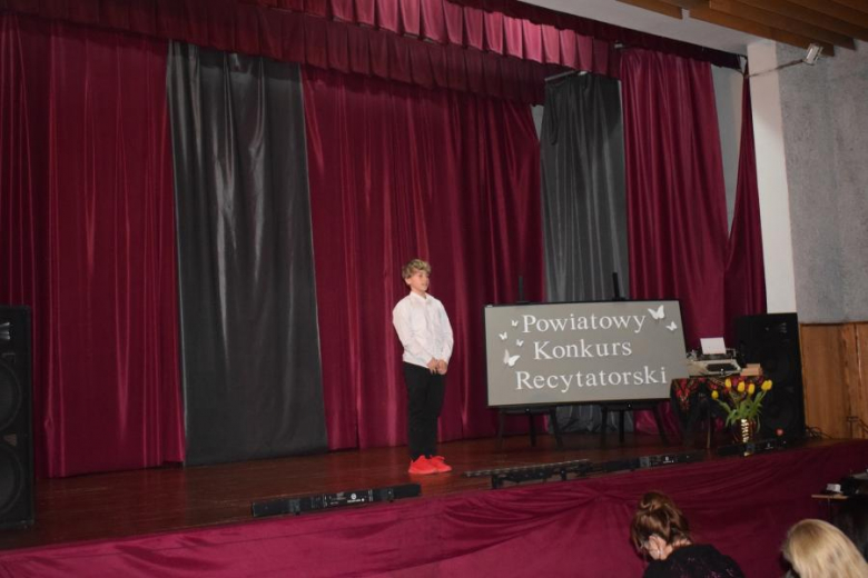 Powiatowy Konkurs Recytatorski
