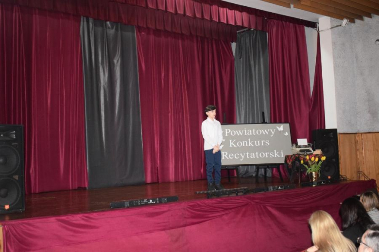 Powiatowy Konkurs Recytatorski