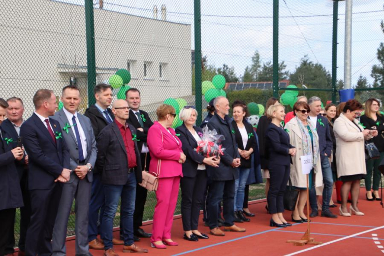 Otwarcie nowego boiska w Ujeździe Górnym