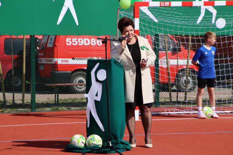 Otwarcie nowego boiska w Ujeździe Górnym