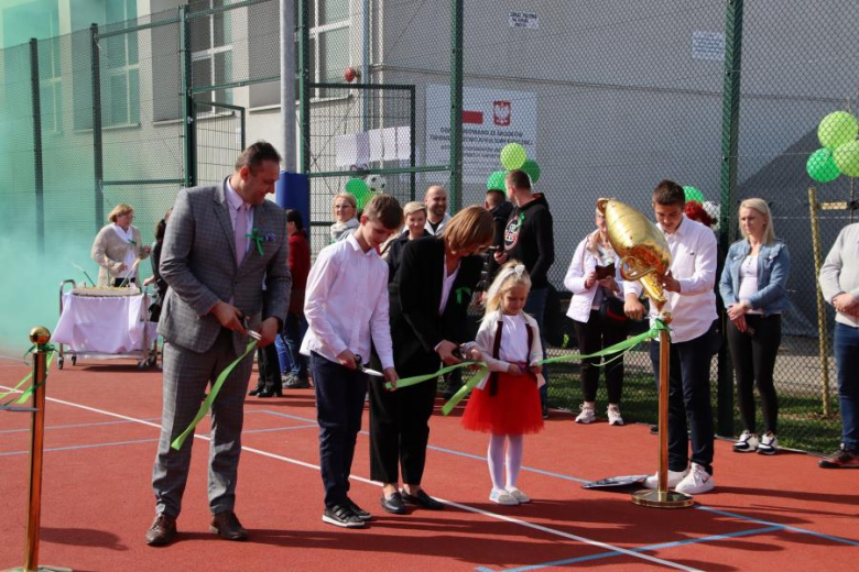Otwarcie nowego boiska w Ujeździe Górnym