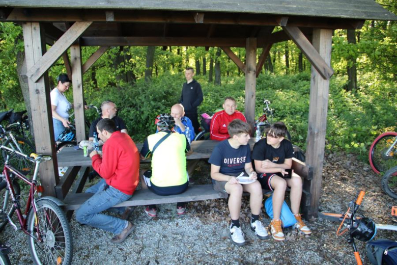 Piknik rowerowy w Udaninie
