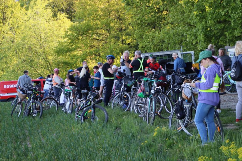 Piknik rowerowy w Udaninie