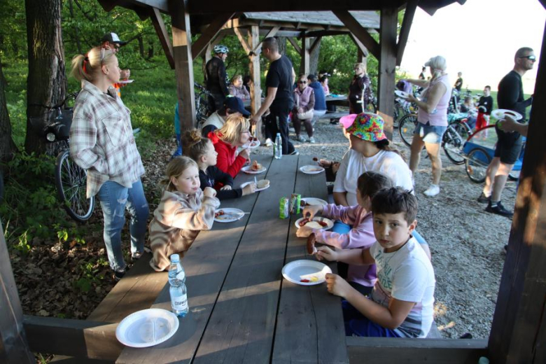 Piknik rowerowy w Udaninie