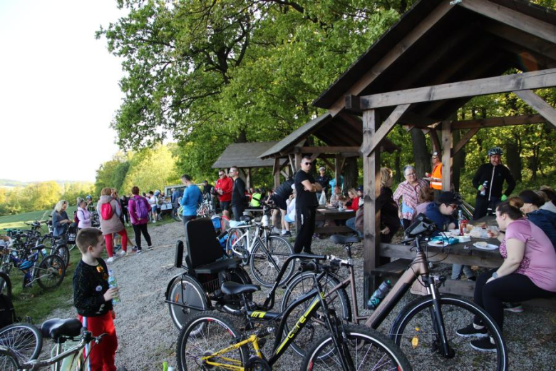 Piknik rowerowy w Udaninie