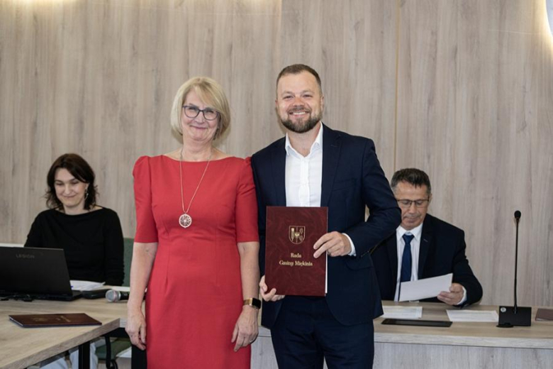 I sesja nowej kadencji w gminie Miękinia