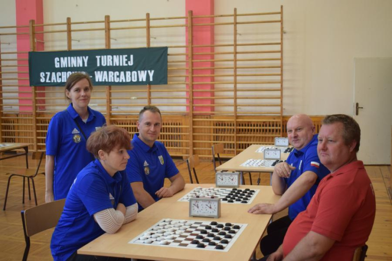 Turniej szachowo-warcabowy w Piersnie