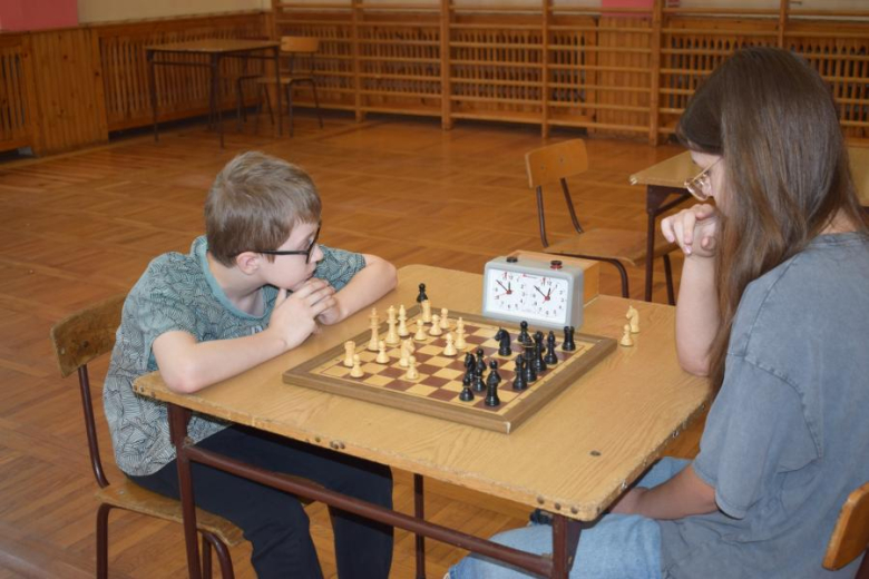 Turniej szachowo-warcabowy w Piersnie