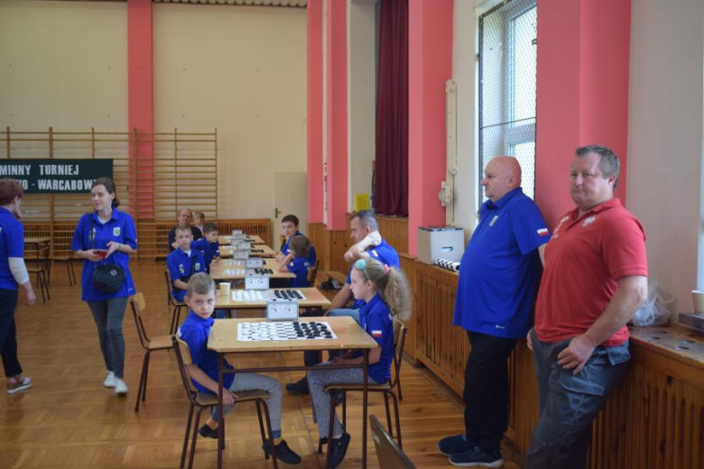 Turniej szachowo-warcabowy w Piersnie