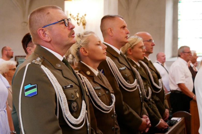 Uroczyste obchody Święta Wojska Polskiego w Środzie Śląskiej