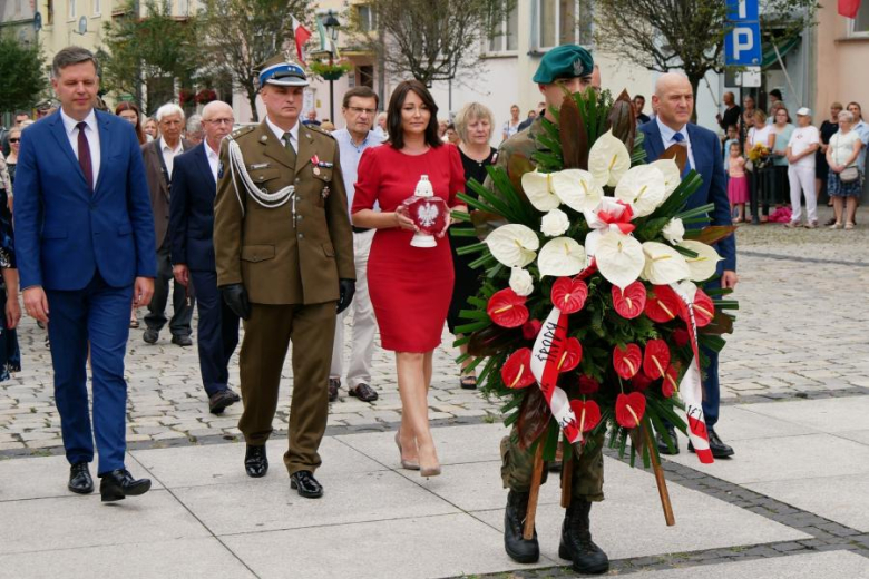 Uroczyste obchody Święta Wojska Polskiego w Środzie Śląskiej
