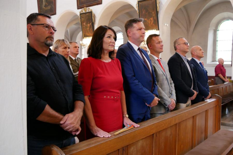 Uroczyste obchody Święta Wojska Polskiego w Środzie Śląskiej