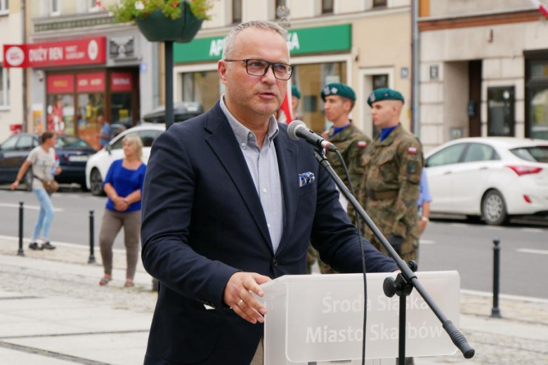 Uroczyste obchody Święta Wojska Polskiego w Środzie Śląskiej