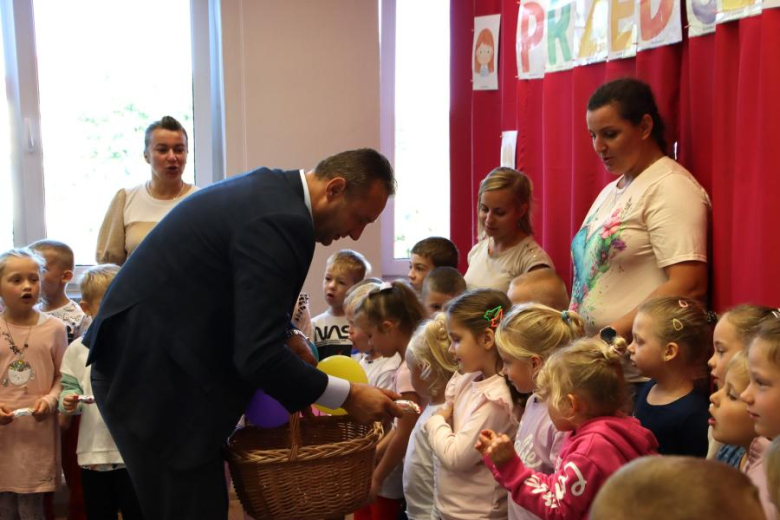 Wójt Gminy Udanin odwiedził gminne przedszkola