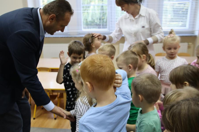 Wójt Gminy Udanin odwiedził gminne przedszkola