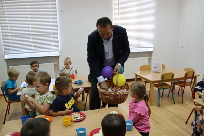 Wójt Gminy Udanin odwiedził gminne przedszkola