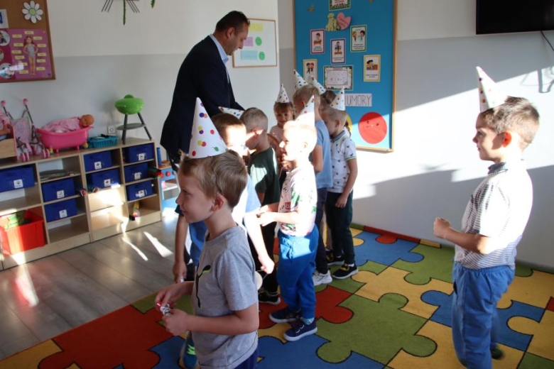 Wójt Gminy Udanin odwiedził gminne przedszkola
