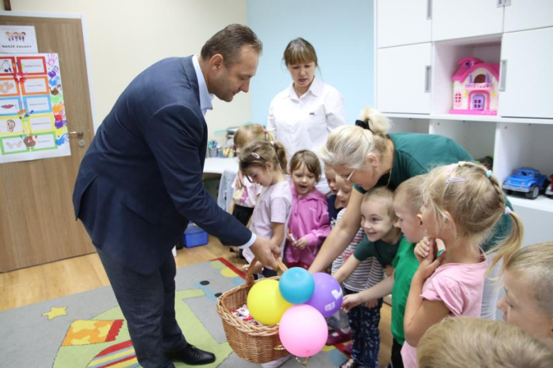 Wójt Gminy Udanin odwiedził gminne przedszkola