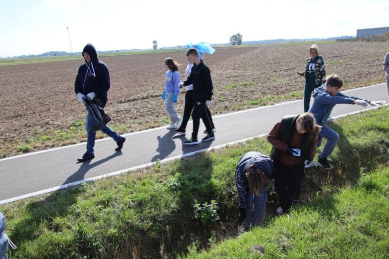 Sprzątanie świata w gminie Udanin