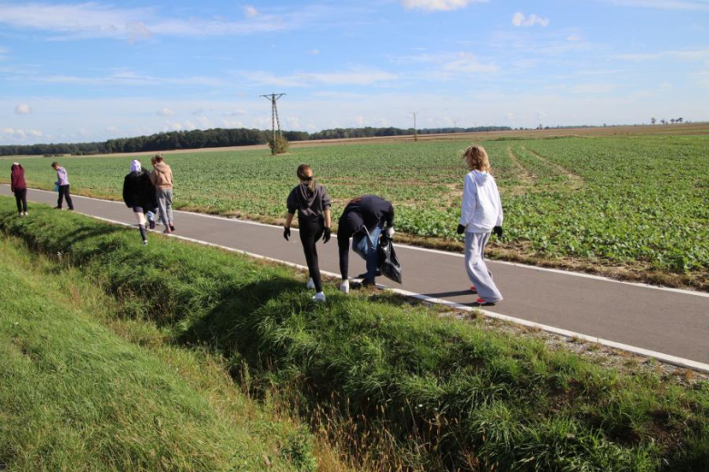 Sprzątanie świata w gminie Udanin