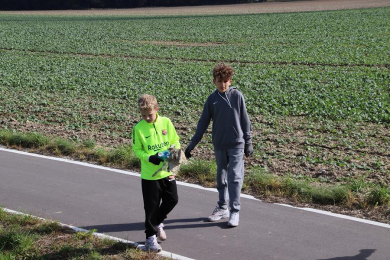 Sprzątanie świata w gminie Udanin