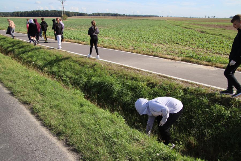 Sprzątanie świata w gminie Udanin