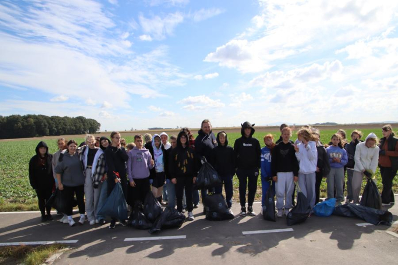 Sprzątanie świata w gminie Udanin