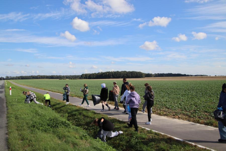 Sprzątanie świata w gminie Udanin