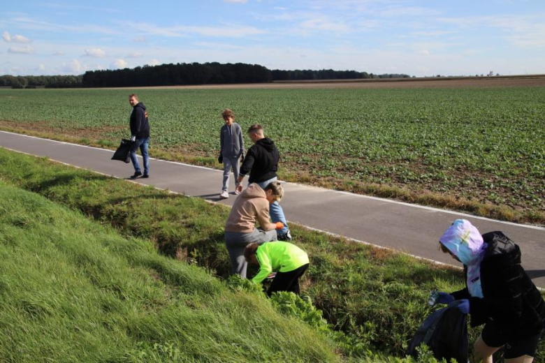 Sprzątanie świata w gminie Udanin