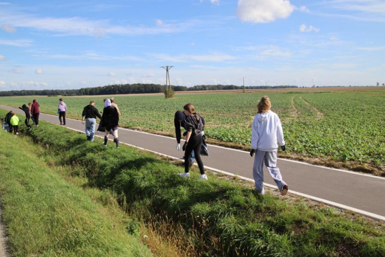 Sprzątanie świata w gminie Udanin