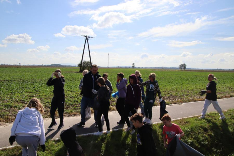 Sprzątanie świata w gminie Udanin