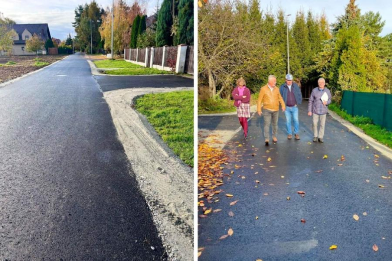 Zakończyła się przebudowa ulicy Świerkowej w Kostomłotach