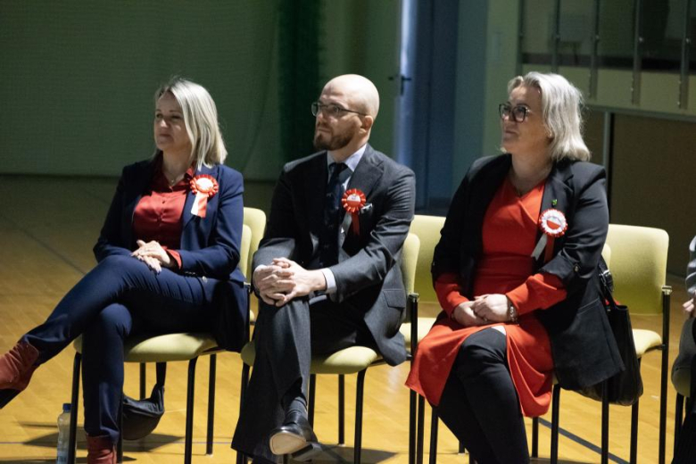 Wystepy artystyczne uczniów ze Szkoły Podstawowej w Miękini