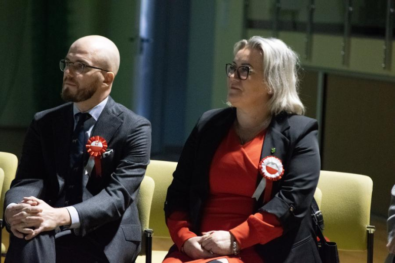 Wystepy artystyczne uczniów ze Szkoły Podstawowej w Miękini