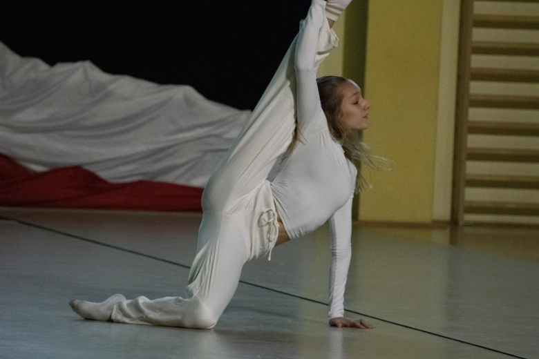 Wystepy artystyczne uczniów ze Szkoły Podstawowej w Miękini