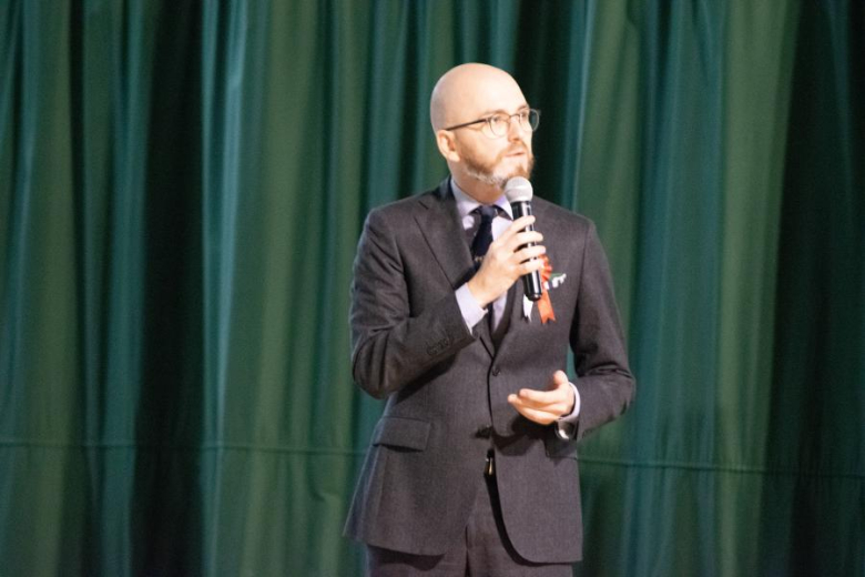 Wystepy artystyczne uczniów ze Szkoły Podstawowej w Miękini