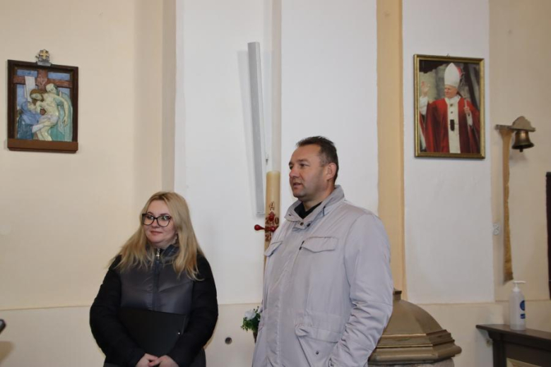 Odbiory prac w parafii w Piekarach oraz kościele w Lusinie