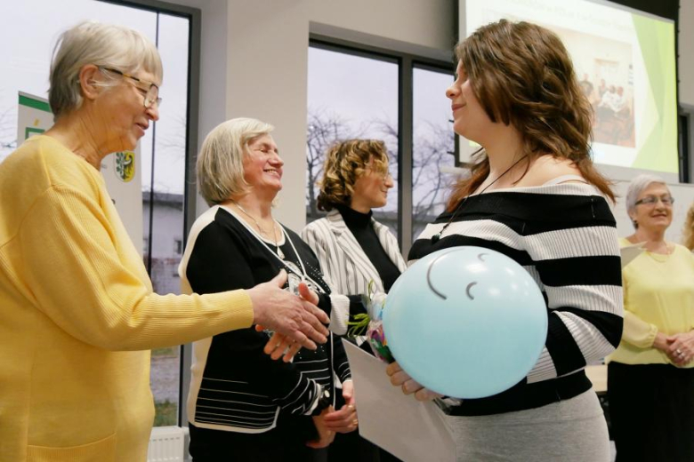 Seniorzy podziękowali młodzieży za wsparcie różnych inicjatyw