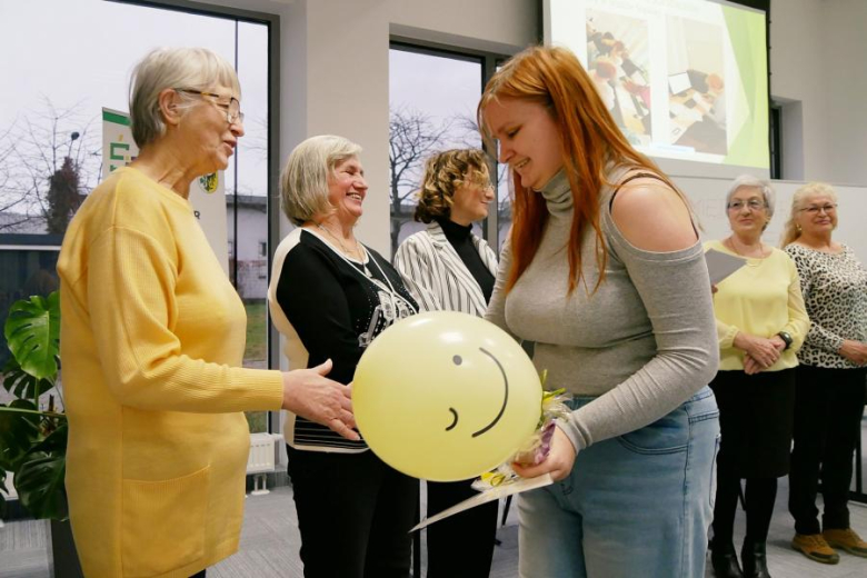 Seniorzy podziękowali młodzieży za wsparcie różnych inicjatyw