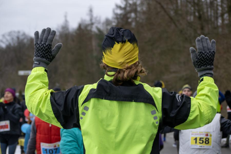 Biegacze kolejny raz rywalizowali podczas Biegu Walentynkowego w Wilkszynie