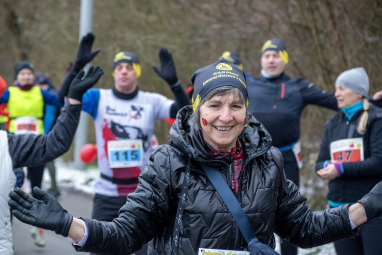Biegacze kolejny raz rywalizowali podczas Biegu Walentynkowego w Wilkszynie